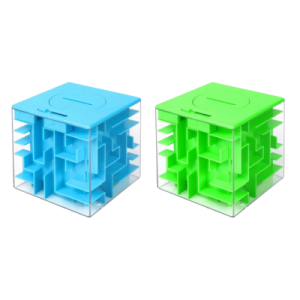 Laberinto 3D alcancía