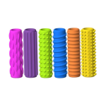 agarre de lápiz con textura sensorial