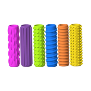 agarre de lápiz con textura sensorial